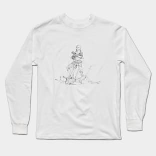 Knighthood as Conquest - light Long Sleeve T-Shirt